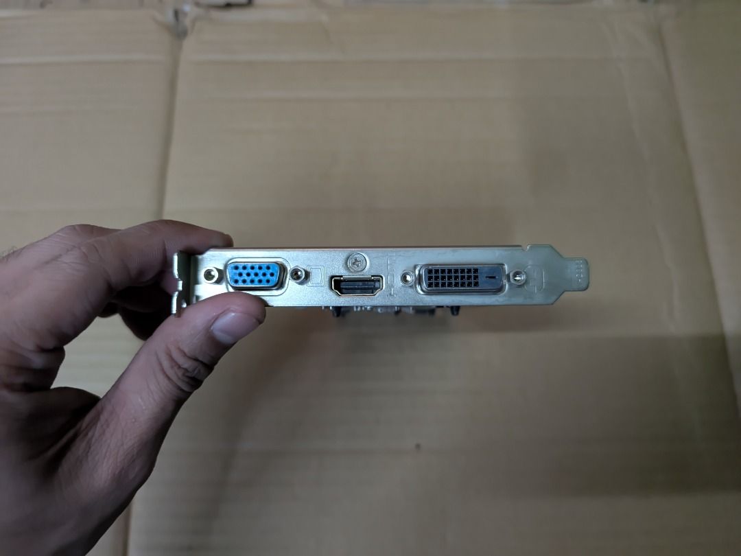 Assorted Low-Full Profile GPU Graphics Card GT710 (1GB, 2GB - @32bit, 64bit) (Category: Computer Parts) located in Caloocan City. Submitted by zentree.87b095 (Listing ID 1461878849, Image 2). Description: Selling Assorted brand Video Card 1GB 32Bit 64Bit - ₱1,000 2GB 32Bit 64Bit - ₱1,200 FIXED PRICE Meron po FULL Profile and LOW Profile 2 Weeks warranty.