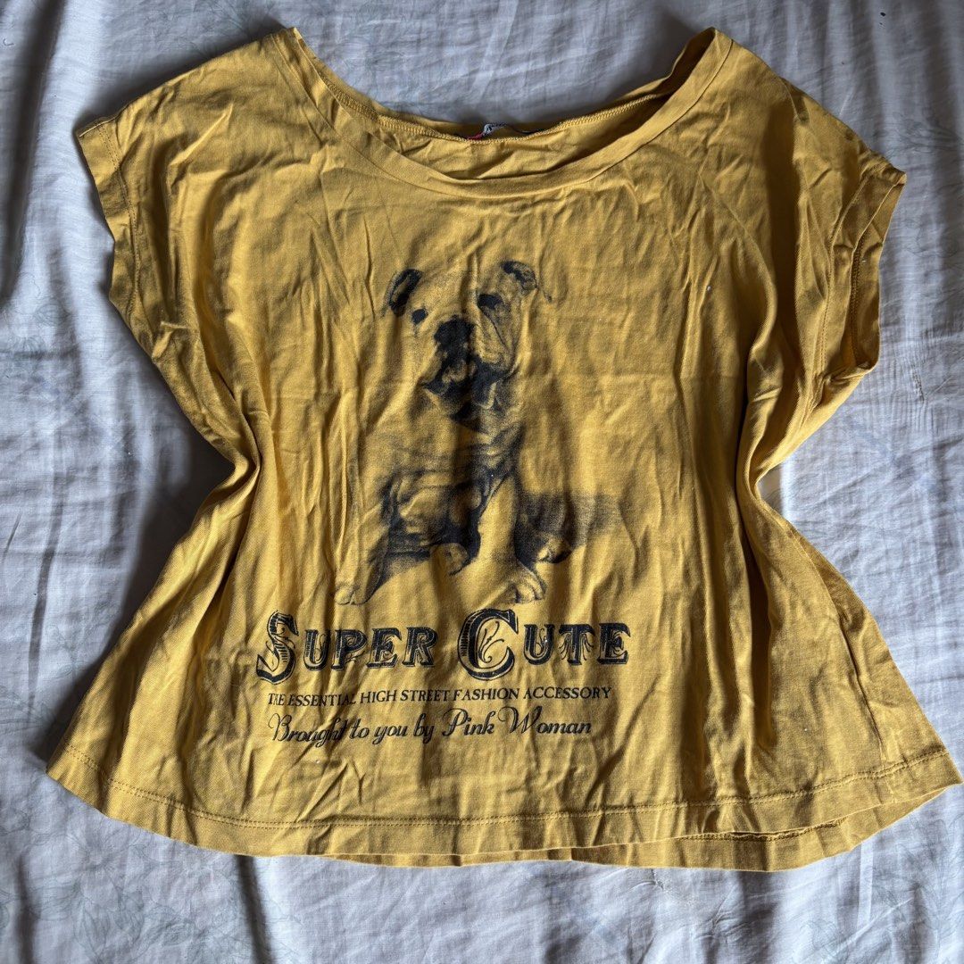 Assorted Yellow Patterned Bundle Tops (Category: Blouses) located in Binan City. Submitted by mypreloved_haul (Listing ID 1461816766, Image 3). Description: .
