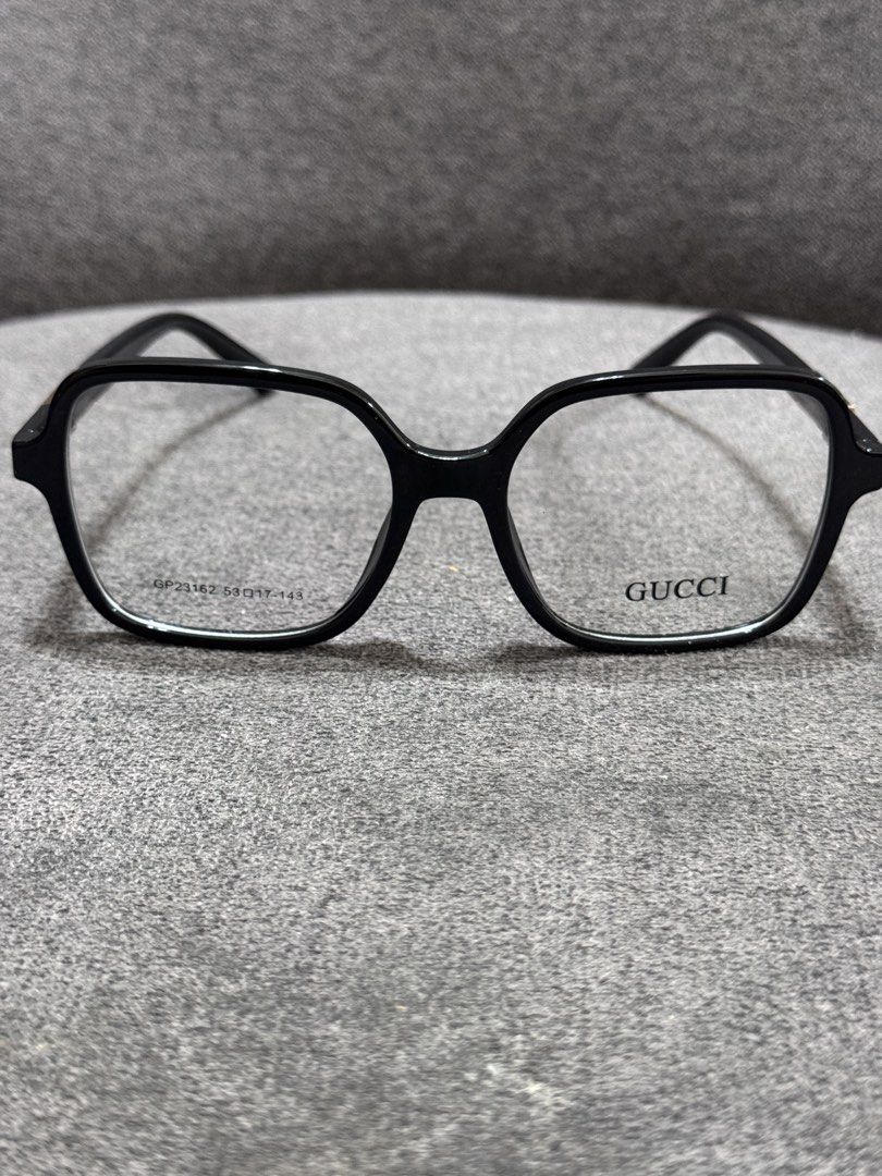 Authentic Gucci prescription eyewear (Category: Sunglasses & Eyewear) located in Quezon City. Submitted by luxpro.mnl (Listing ID 1461827214, Image 3). Description: Brandnew Authentic from newt jersey The Mills at Jersey Gardens 💯ORIGINAL/LEGIT 💯 Moneyback Guarantee.