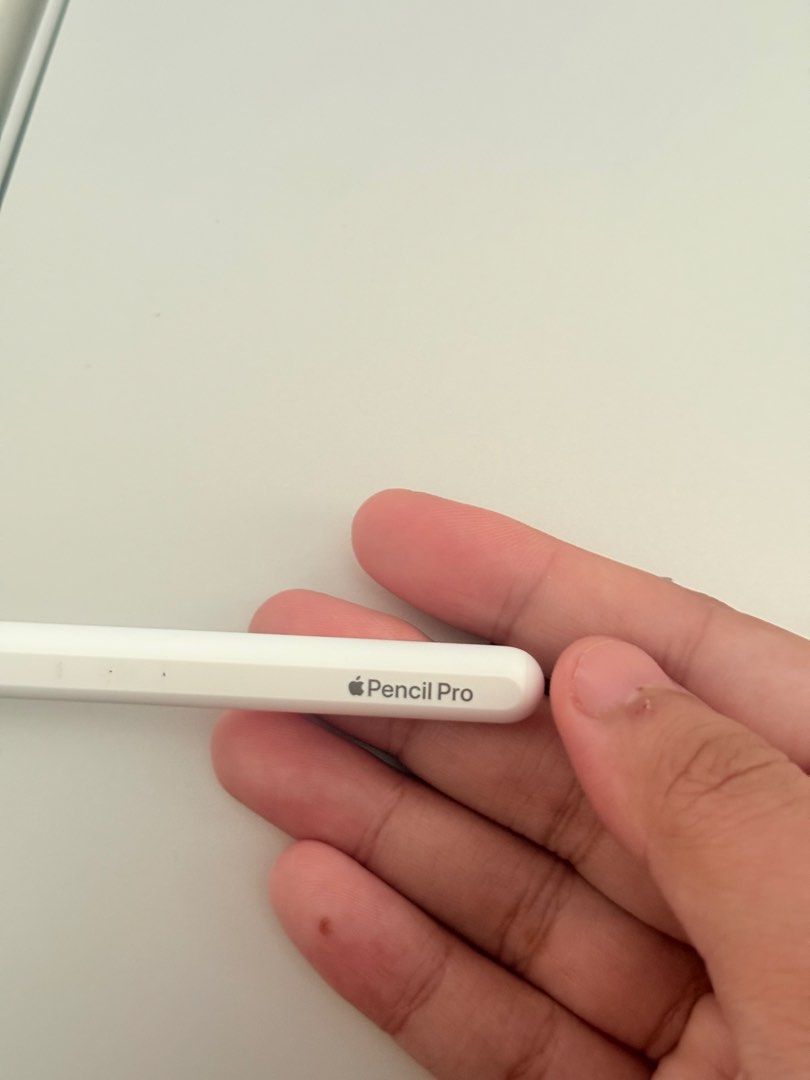 [AUTHENTIC] iPad Air 7 M3 Starlight with Authentic Apple Pencil Pro (Category: iPad) located in Manila. Submitted by babygirlie.ocean (Listing ID 1461882207, Image 2). Description: [AUTHENTIC] iPad Air 7 M3 Starlight with Authentic Apple Pencil Pro - Php 37k (36,500 if pick up in Taft) - 256 gb - Starlight color - With apple pencil pro (with box) - With box, black case, charger - Still in good condition, barely used - With mild scratches but a bi