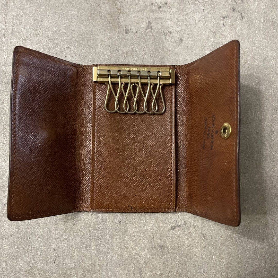 Authentic Louis Vuitton Monogram 6 Key Holder (Category: Luxury Bags & Wallets) located in General Trias. Submitted by abellu (Listing ID 1461847476, Image 3). Description: Selling to feed more bellies 🐾 Proceeds go to my rescue dogs, cats & strays. Please respect the price, no much haggling. Thank you 🫶🏻 - SRP: ₱19,700 - Authentic Louis Vuitton 6 Key Holder - Classic Monogram Canvas - Gold Hardware - Made in France - Keeps your keys organized