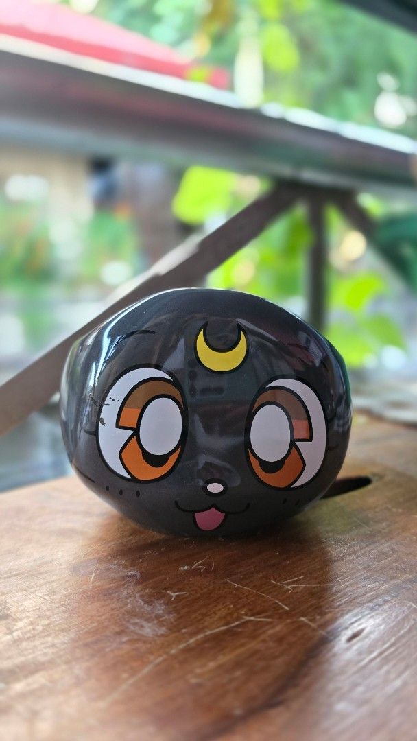 Authentic Sailor Moon Luna 3D Mug (ABYstyle) (Category: Other Stationery & Craft) located in Makati City. Submitted by rion08 (Listing ID 1461893776, Image 1). Description: AUTHENTIC Sailor Moon Luna 3D Sculpted Ceramic Mug (ABYstyle) 🌙 Selling this officially licensed Luna 3D mug! Perfect for Sailor Moon fans, anime collectors, or anyone wanting a cute touch for their room setup. ⚠️ PLEASE READ CONDITION NOTES: • NO LID: This is missing the ori