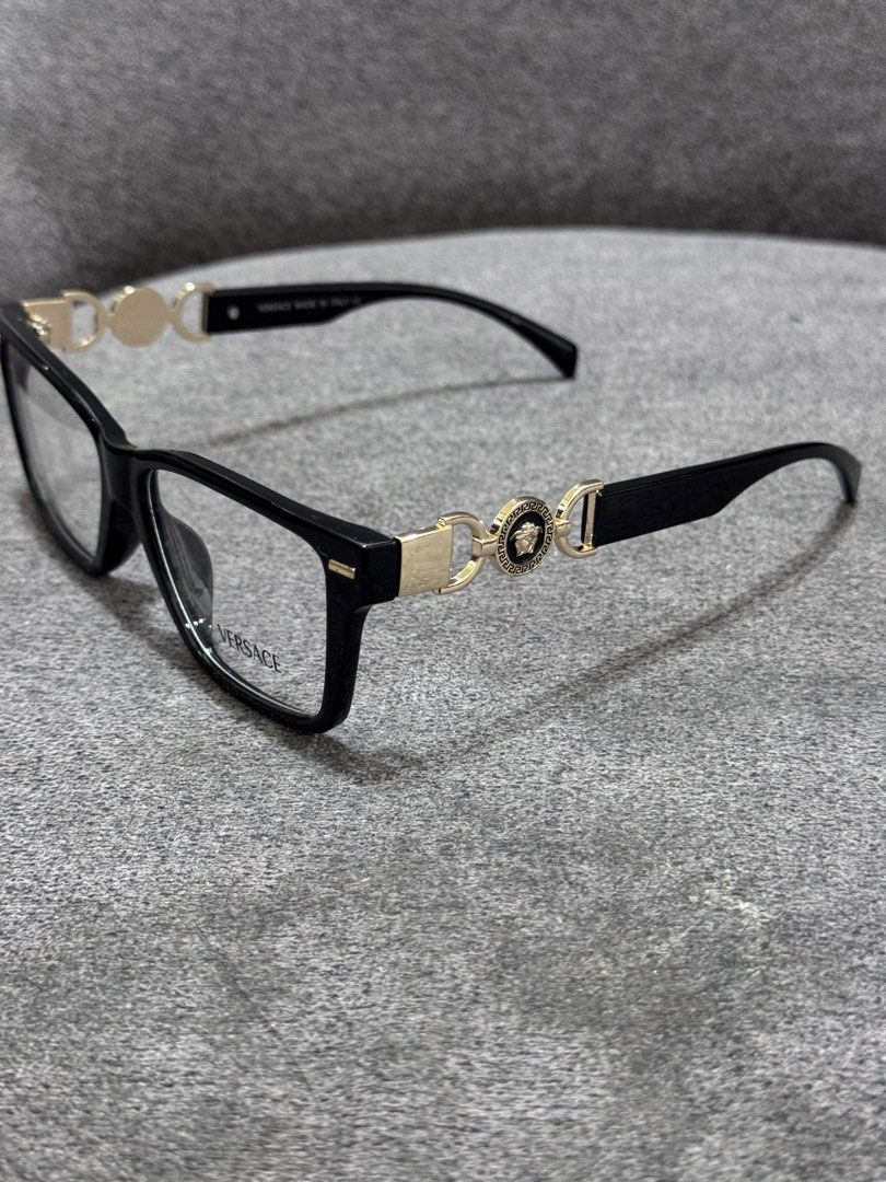 Authentic Versace prescription eyewear (Category: Sunglasses & Eyewear) located in Quezon City. Submitted by luxpro.mnl (Listing ID 1461828693, Image 3). Description: Brandnew Authentic from newt jersey The Mills at Jersey Gardens 💯ORIGINAL/LEGIT 💯 Moneyback Guarantee.