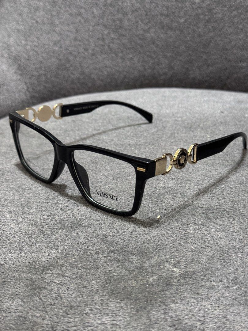 Authentic Versace prescription eyewear (Category: Sunglasses & Eyewear) located in Quezon City. Submitted by luxpro.mnl (Listing ID 1461828693, Image 2). Description: Brandnew Authentic from newt jersey The Mills at Jersey Gardens 💯ORIGINAL/LEGIT 💯 Moneyback Guarantee.