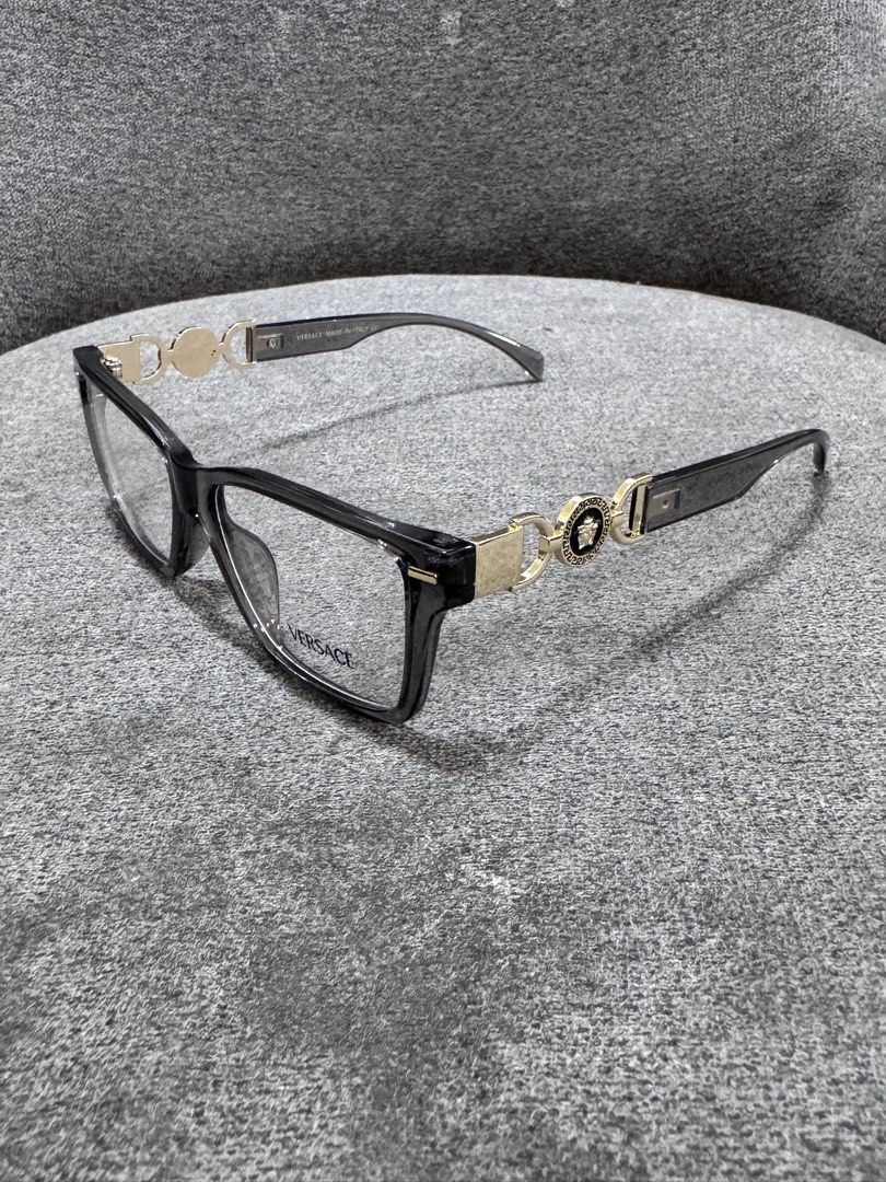 Authentic Versace prescription eyewear (Category: Sunglasses & Eyewear) located in Quezon City. Submitted by luxpro.mnl (Listing ID 1461829209, Image 1). Description: Brandnew Authentic from newt jersey The Mills at Jersey Gardens 💯ORIGINAL/LEGIT 💯 Moneyback Guarantee.
