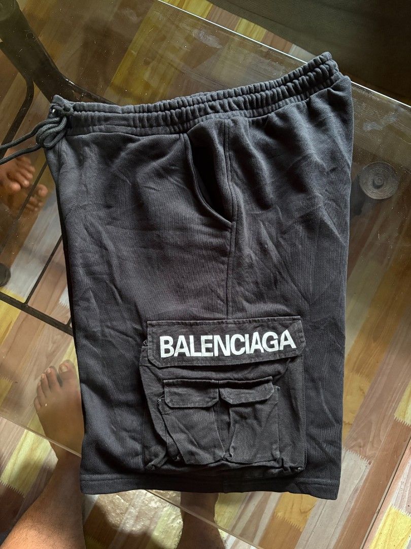 Balenciaga short (Category: Luxury Apparel) located in Carmen. Submitted by aquarius.00 (Listing ID 1461942886, Image 2). Description: XL 36-40 x 21.5 no issue.