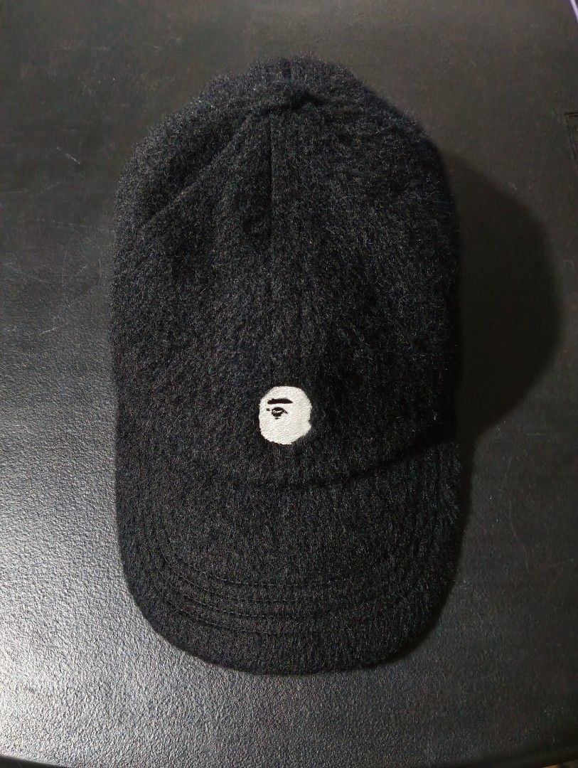BAPE A Bathing Ape One Point Fur Cap (Category: Caps & Hats) located in Manila. Submitted by fgkamiseta_2nd (Listing ID 1461939189, Image 1). Description: Bape Fur Cap Black Like New Condition 💯 Authentic Guaranteed ‼️ 2000+Ship.