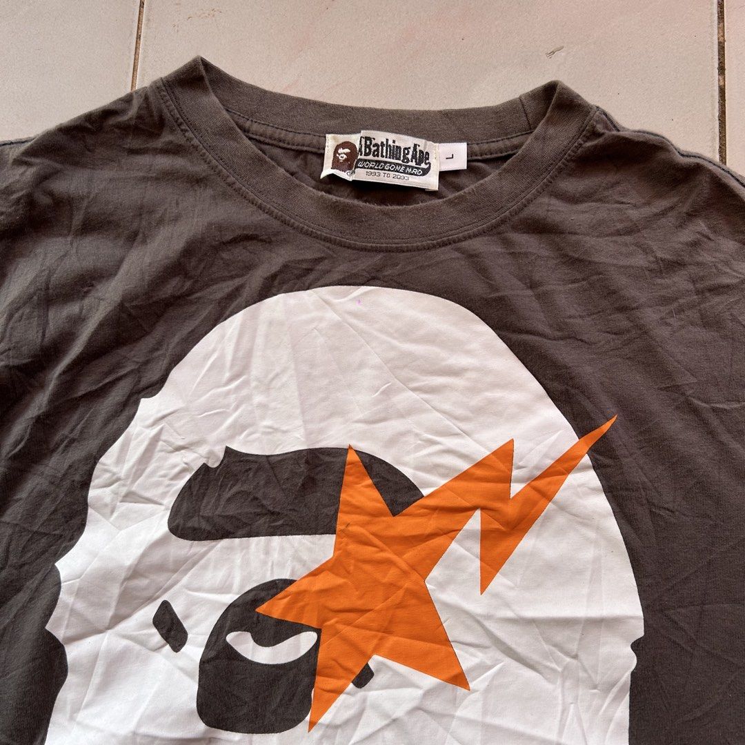 Bape X Heron preston 🥵 (Category: Activewear) located in Jinoba-an. Submitted by eegiboy (Listing ID 1461858456, Image 3). Description: Wts: Bape X Heron Preston 🔥 BigHead 🥵 Complete tags 🥰 Size: Large fits medium Dimes: 21/26 Excellent condition 😘 Needwash 😉 550plussf Dm me if interested 📩 Thankyou🙏😇.
