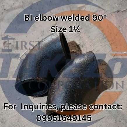 BI elbow welded 90 size 1 1/4 (Category: Home Improvement Tools & Accessories) located in Manila. Submitted by 09171479278_elsie. (Listing ID 1461876932, Image 1). Description: BI elbow welded 90 size 1 1/4.