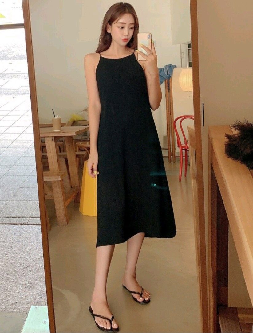 Black dress (Category: Dresses) located in Manila. Submitted by declutter1202 (Listing ID 1461962259, Image 2). Description: loc: binondo manila.