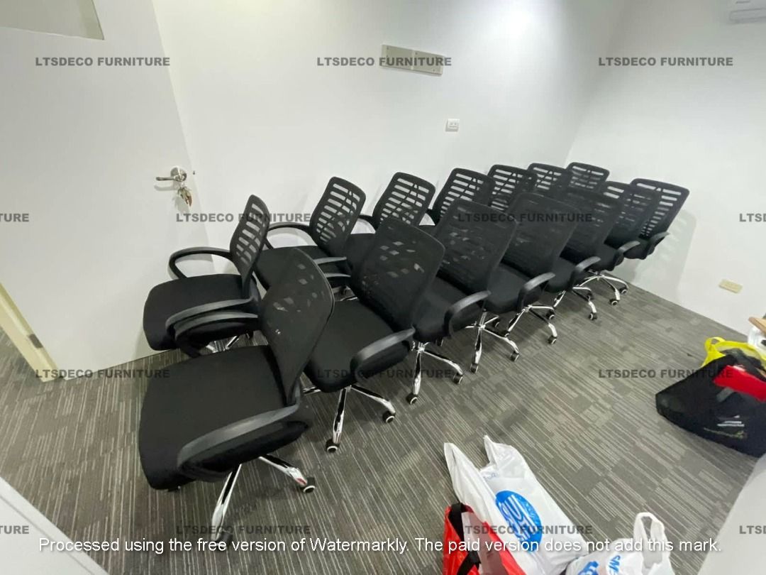 Black Mesh Back Office Chairs with Wheels (Category: Office Furniture & Fixtures) located in Quezon City. Submitted by mendez-21l09 (Listing ID 1461804416, Image 3). Description: LTSDECO Home and Office Furniture Trading MANUFACTURER • FABRICATOR • SUPPLIER 📲 V i b e r : +63 923 841 8065 HIGHER PRICE, BUT WORTH IT BECAUSE OF THE QUALITY🔥 ❤️‍🔥 😍 🤩 👀 💯 🚀 LTSDECO Home and Office Furniture Trading is a trusted manufacturer, fabricator, and su