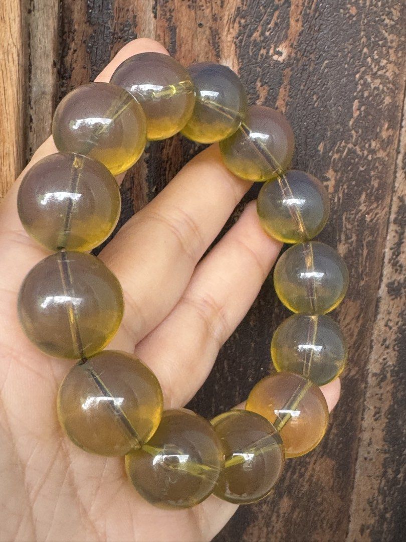 BLUE AMBER 2 BRACELET 🍋 M8_AM006 (Category: Bracelets) located in Bulacan. Submitted by selling_low_by_bella_ben (Listing ID 1461800259, Image 2). Description: BLUE AMBER 2 🍋 M8_AM006 🏷️ 900 18+ mm bead size 16 cm wrist.