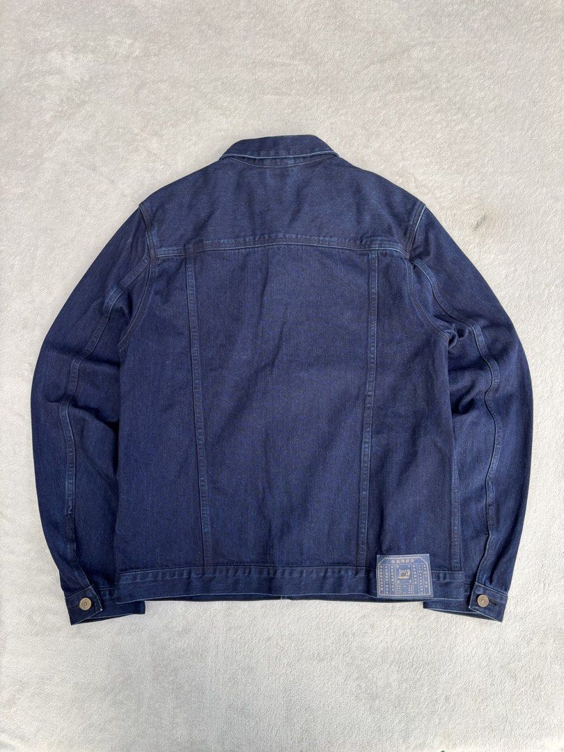 Blue Blue Japan Indigo Dyed Denim Jacket (Category: Coats, Jackets and Outerwear) located in Baguio. Submitted by thecollector2600 (Listing ID 1461954573, Image 2). Description: Quality!! Medium to large 21” x 25”.