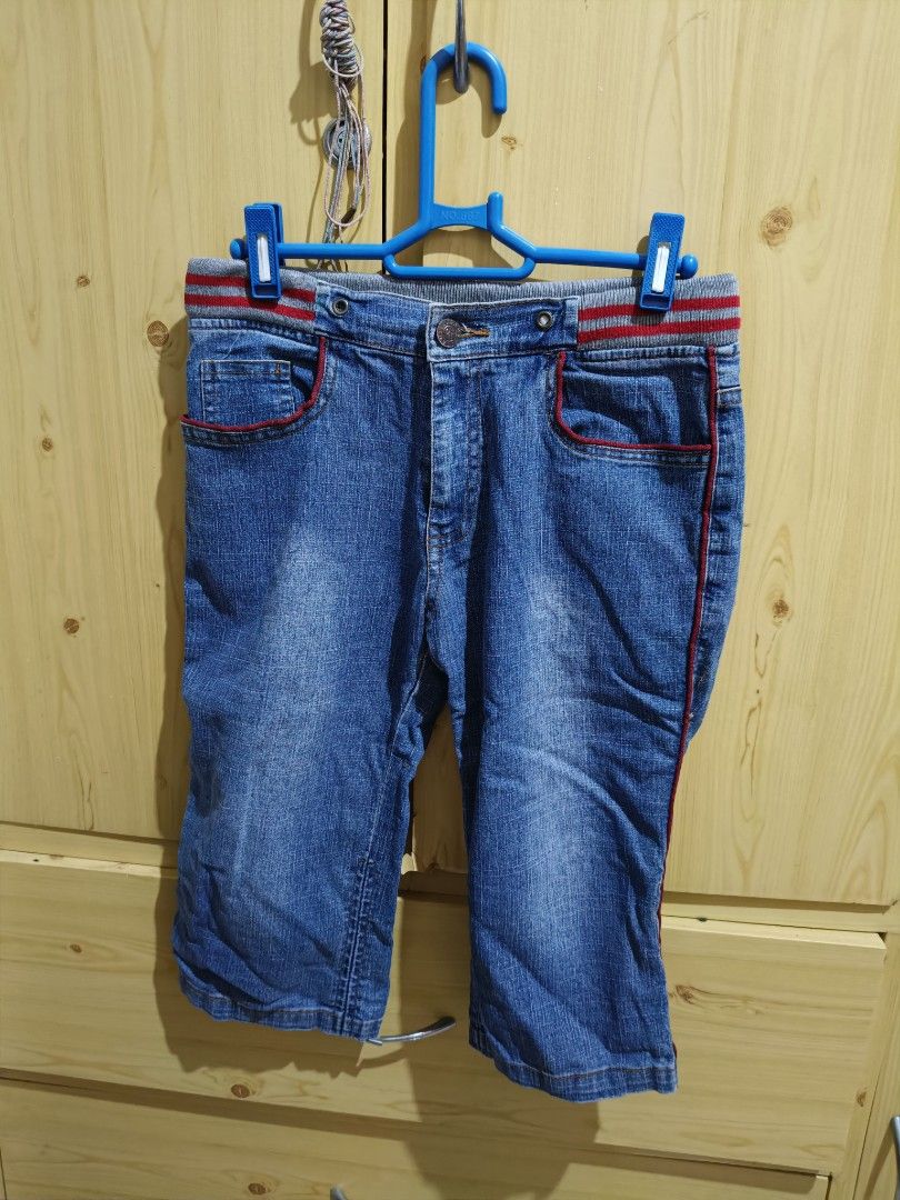 medium-wash denim capris (Category: Other Bottoms) located in Manila. Submitted by bubbles2024 (Listing ID 1461915039, Image 1). Description: .