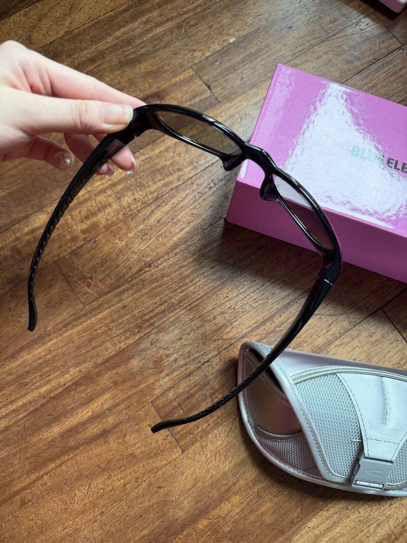 Blue Elephant Shades - Sueno Black Crystal (Category: Sunglasses & Eyewear) located in Makati City. Submitted by colettecollective (Listing ID 1461806513, Image 3). Description: Used once for photoshoot. Original box and case included. .
