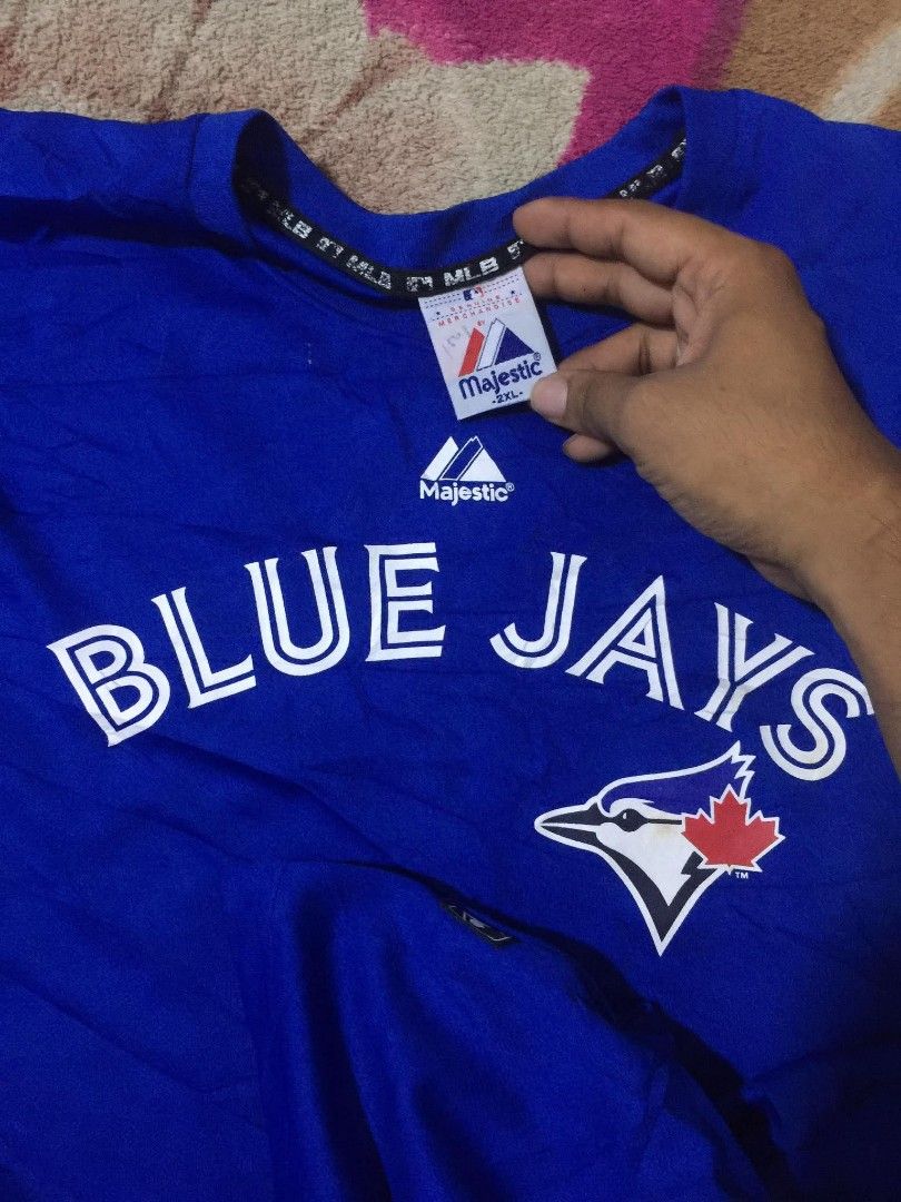 Blue jays (Category: Activewear) located in Tagum. Submitted by urbanoadulajr (Listing ID 1461966115, Image 3). Description: Blue jays Xl to xxl 26x29 Excellent pm minimal issue Mine 350.