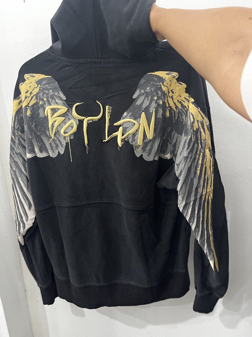 BOY LONDON HOODIE JACKET (Category: Coats, Jackets and Outerwear) located in Paranaque City. Submitted by flees.thrift10 (Listing ID 1461816819, Image 2). Description: Good condition Authentic Boy London.