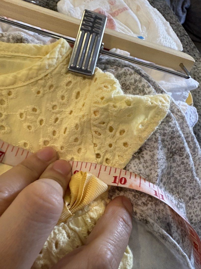 BRANDED YELLOW EYELET BLOUSE TOP (1-2y) (Category: Babies & Kids Fashion) located in Lipa City. Submitted by upcycle_alley (Listing ID 1461950246, Image 3). Description: .