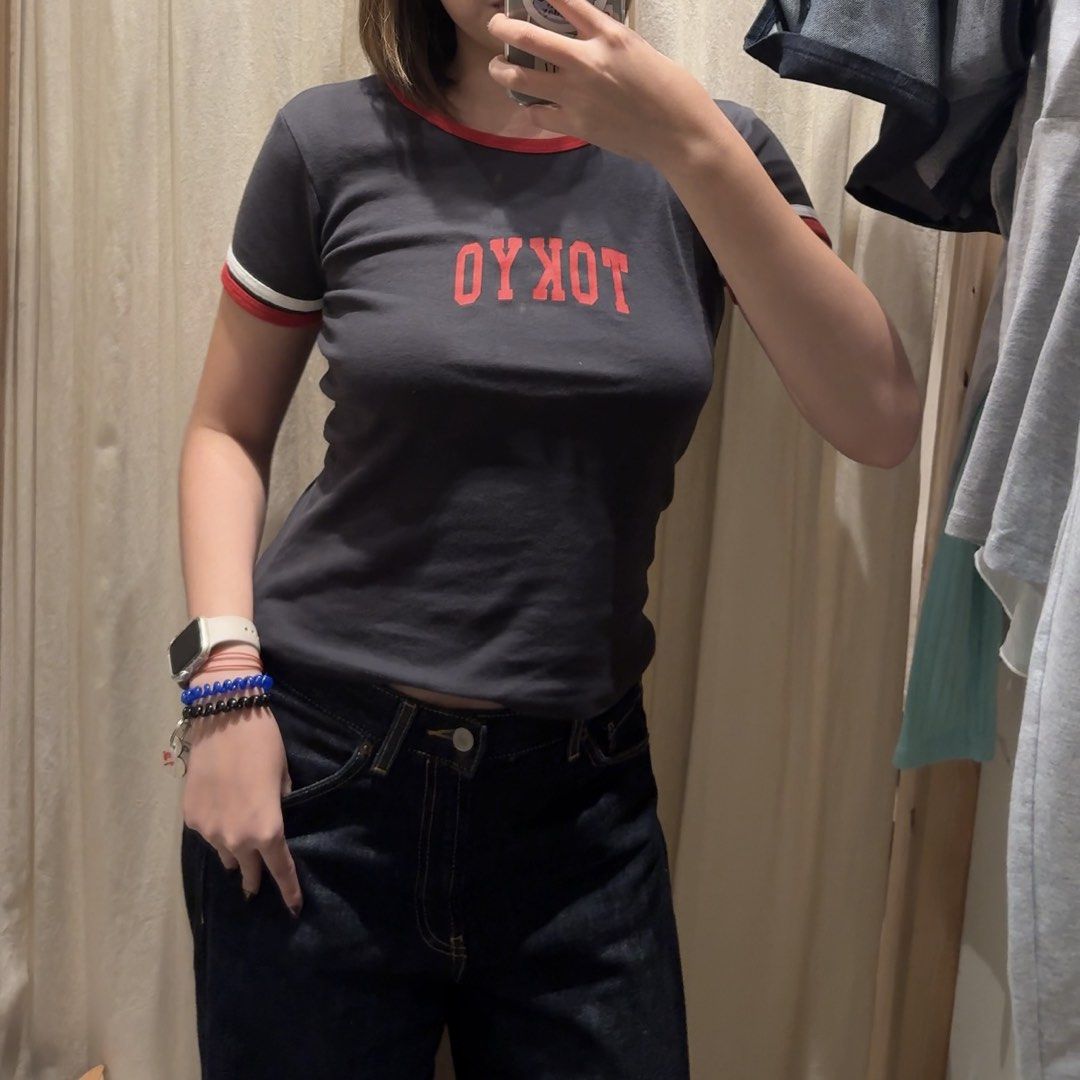 Brandy Melville Tokyo Ringer Tee (Category: Tshirts & Polo Shirts ) located in Quezon City. Submitted by claireityyy (Listing ID 1461880286, Image 1). Description: ETA SEP 22.