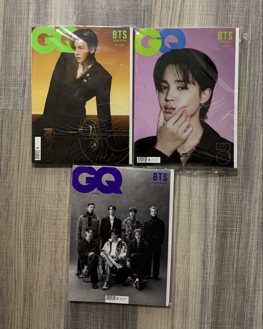 BTS GQ MAGAZINE TAKE ALL (Category: Magazines) located in Orani. Submitted by iveecrz (Listing ID 1461801036, Image 1). Description: Take all for 500 Jimin , Suga & OT7.
