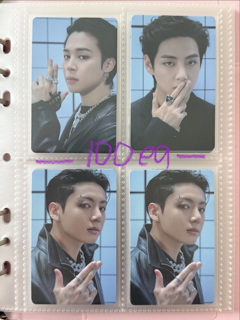 BTS Proof Photocard (Category: K-Wave Merchandise) located in Quezon City. Submitted by kyootae (Listing ID 1461856147, Image 1). Description: DECLUTTERING !! — 100 ea — x sensitive — payo.