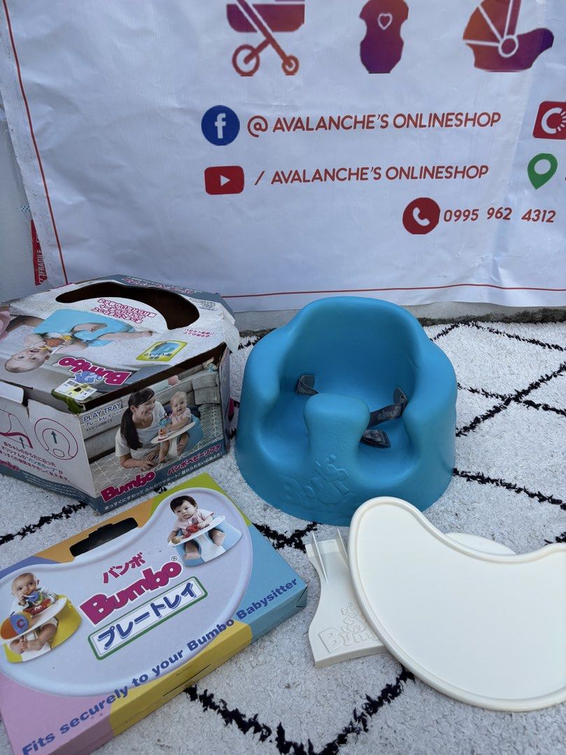 Bumbo floor seat with tray (Category: Kids Tables & Chairs) located in Manila. Submitted by avalanchesonlineshopmainacount (Listing ID 1461853002, Image 2). Description: .