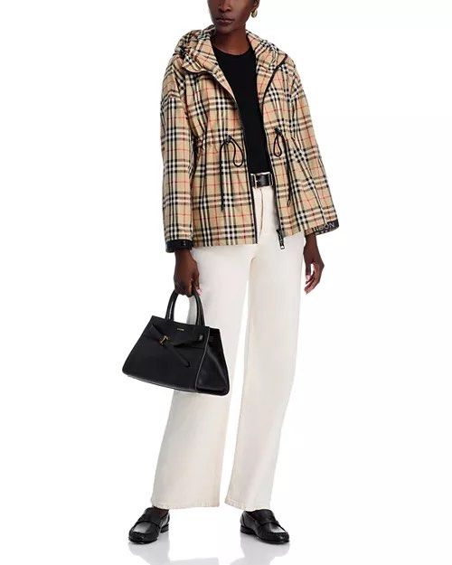 Burberry Nova Check Bacton Check Hooded Jacket (Category: Coats, Jackets and Outerwear) located in Bacolod City. Submitted by moboandmoga (Listing ID 1461854936, Image 2). Description: Burberry Nova Check Bacton Check Hooded Jacket Size: Small to Medium frame Excellent Condition (Sizing info) Width: 20 inches Length: 25”.