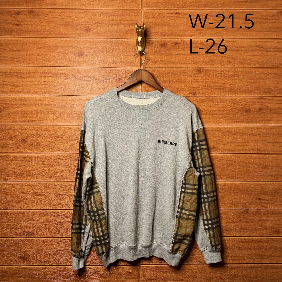 Burberry Nova Check Plaid Crewneck Pullover (Category: Formal Shirts) located in Quezon City. Submitted by donklasiko (Listing ID 1462031216, Image 2). Description: Condition: 9.5+/10 Pristine condition Issue: non Refer to the dimension 🤗 PM FOR MORE DETAILS NO RETURN, NO EXCHANGE & NO REFUND! ✅I ALSO ACCEPT TRADE/SWAP TO ANYTHING JUST DROP YOUR OFFER Please manage your expectations, this is a secondhand item. What you see is what you get 😊 💵M