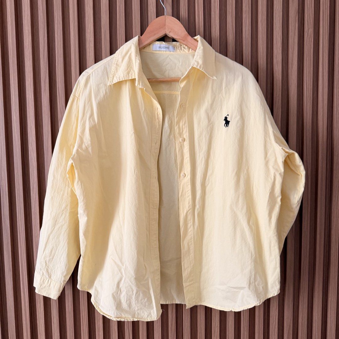butter yellow long sleeve (Category: Coats, Jackets and Outerwear) located in Angeles City. Submitted by alexandramhaey (Listing ID 1461859552, Image 1). Description: got this from a flea market in thailand 💛 free size, the color is so cute!! .