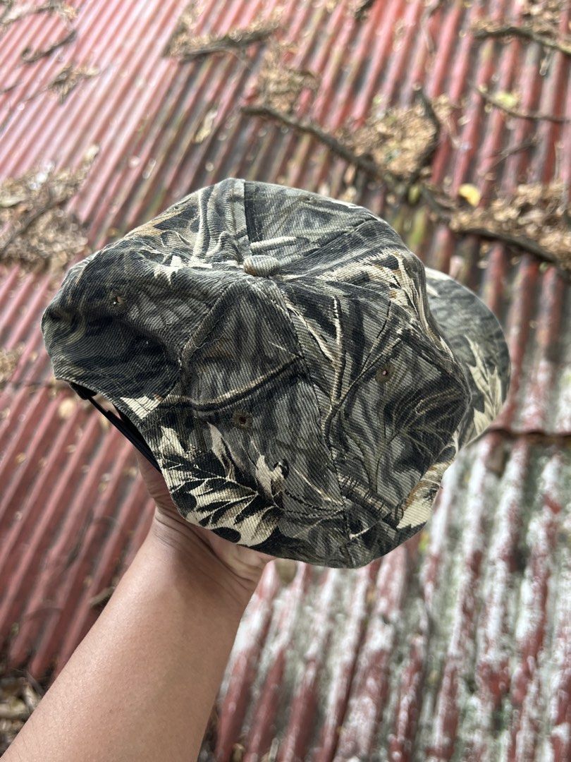 Camo Baseball Cap Snapback Adjustable (Category: Caps & Hats) located in Manila. Submitted by maccabeyo (Listing ID 1461853269, Image 3). Description: - Classic camouflage print baseball cap - Adjustable snapback closure for a custom fit - One size fits most - Perfect for outdoor adventures or everyday casual style - Shows some signs of wear, but still in good usable condition.