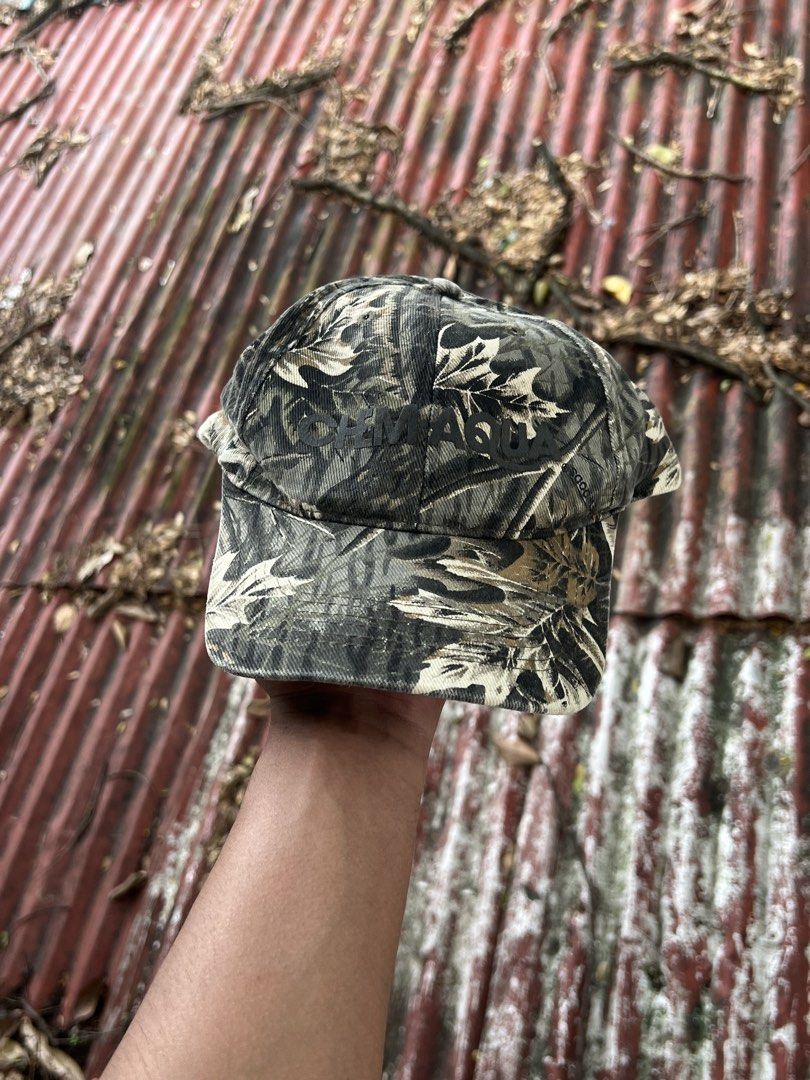 Camo Baseball Cap Snapback Adjustable (Category: Caps & Hats) located in Manila. Submitted by maccabeyo (Listing ID 1461853269, Image 1). Description: - Classic camouflage print baseball cap - Adjustable snapback closure for a custom fit - One size fits most - Perfect for outdoor adventures or everyday casual style - Shows some signs of wear, but still in good usable condition.