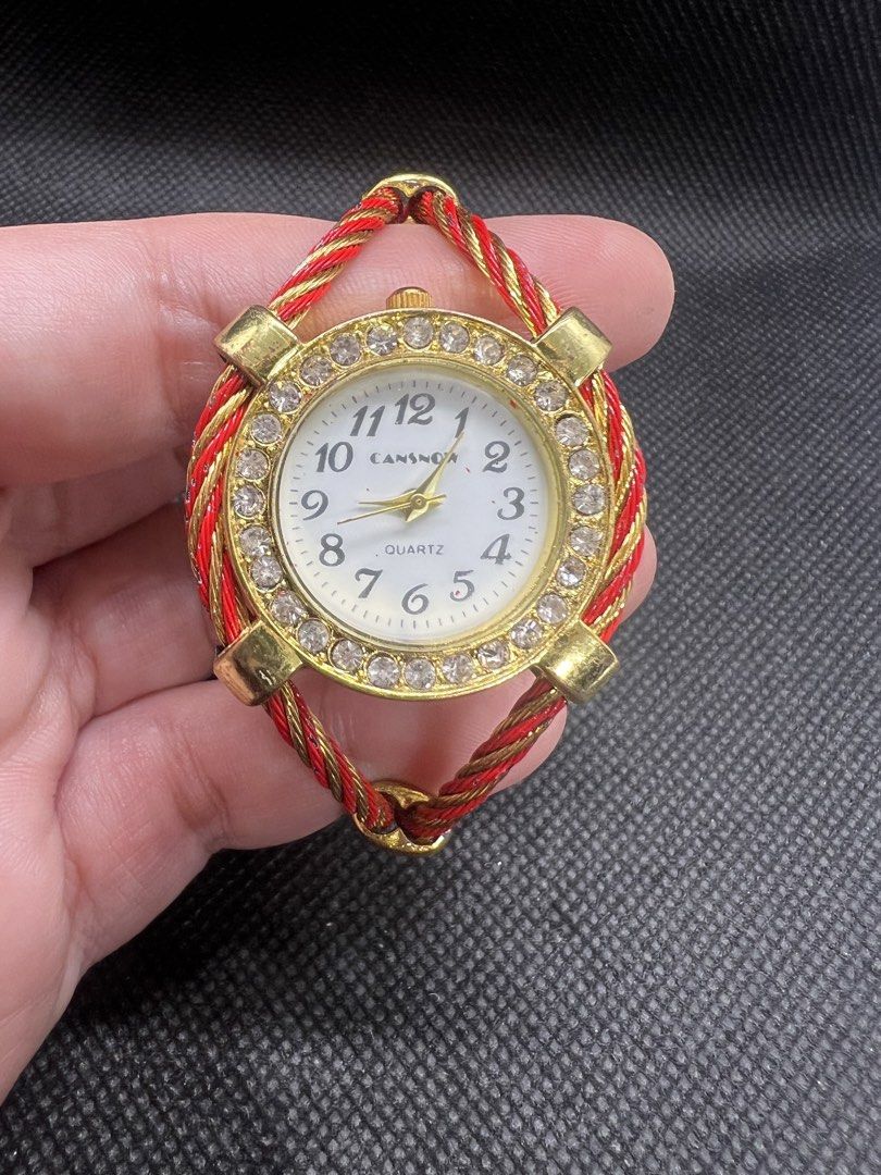 Cansnow Flexible Bangle Quartz ladies watch (Category: Women's Watches) located in Pasig City. Submitted by lailahbeauty (Listing ID 1461975662, Image 1). Description: For sale onhand Cansnow Flexible bangle Japan Quartz ladies Watch. Original Preloved watch direct from Japan. Working product. For more details you can contact me directly for fast transaction. Buy now! I can shipping nationwide! - Brand: Cansnow - Movement: Quartz - Face: White wi