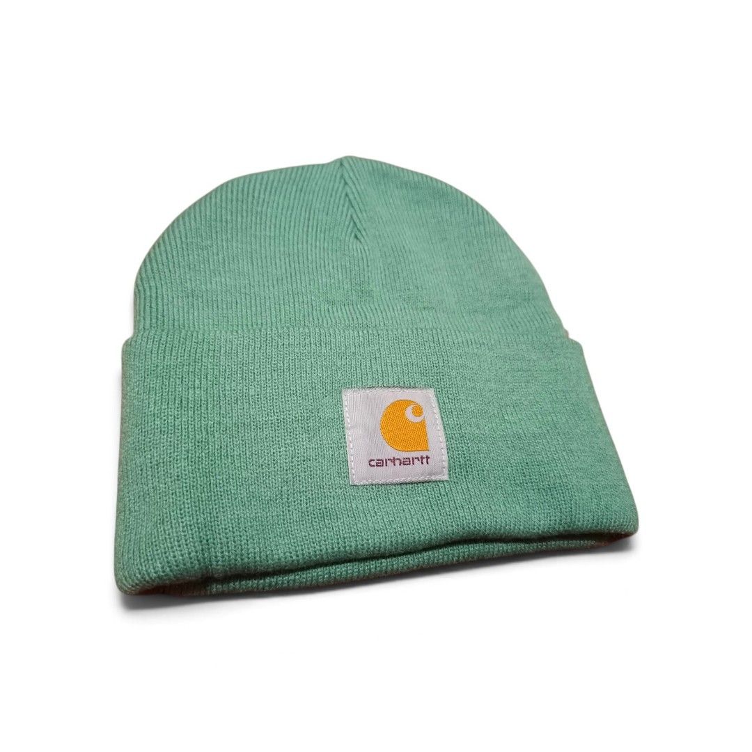 Carhartt A18 Beanie (Category: Caps & Hats) located in Manila. Submitted by southstreethub.ph (Listing ID 1461876353, Image 2). Description: - Classic Carhartt beanie - Made from 100% acrylic for ultimate warmth - Iconic Carhartt logo patch on the cuff - One size fits all for a comfortable fit - Durable and simple design, perfect for cooler weather.