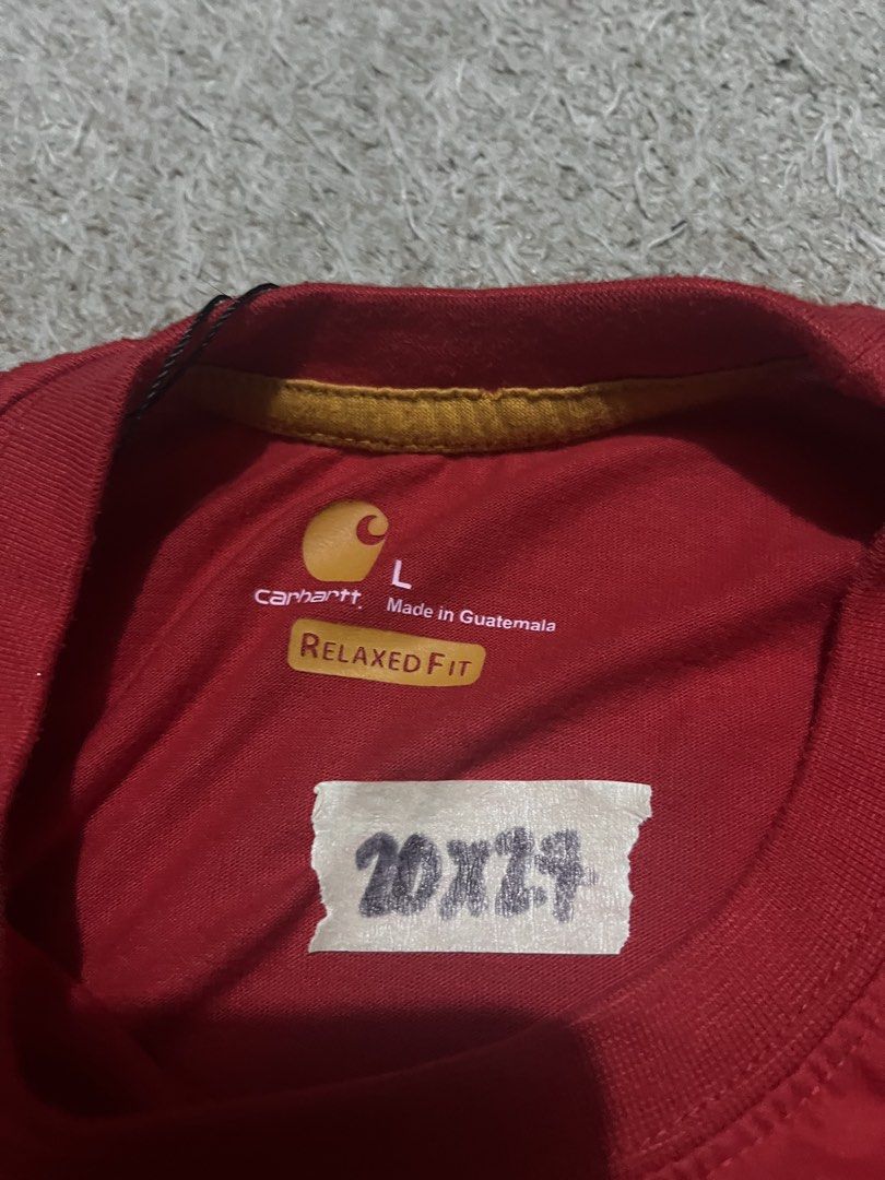 Carhartt Force Shirt (Category: Tshirts & Polo Shirts ) located in Mexico. Submitted by iseemiyakee. (Listing ID 1461893018, Image 3). Description: Size Large 20 width x 27 length no issue excellent condition .