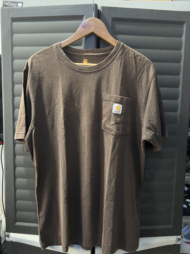 Carhartt K87 DKB (Category: Tshirts & Polo Shirts ) located in Angono. Submitted by odd.fitt (Listing ID 1461993130, Image 1). Description: Medium 22W 28L Hole on right shoulder, hindi tagos.