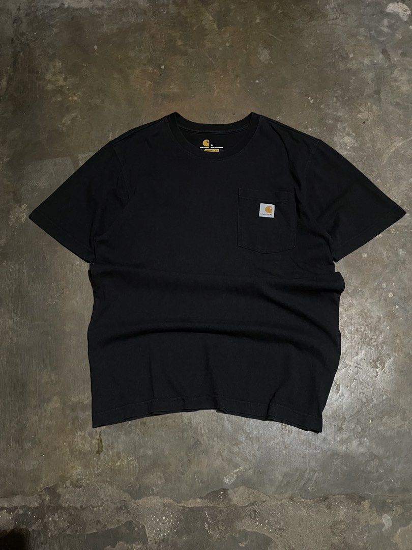 Carhartt k87 Black Pocket Tee (Category: Tshirts & Polo Shirts ) located in Santa Cruz. Submitted by _darskieeezz (Listing ID 1461971432, Image 2). Description: Actual Dimes 22 by 29 Medium - Semi Large Looks New Para kang bumili sa mall.