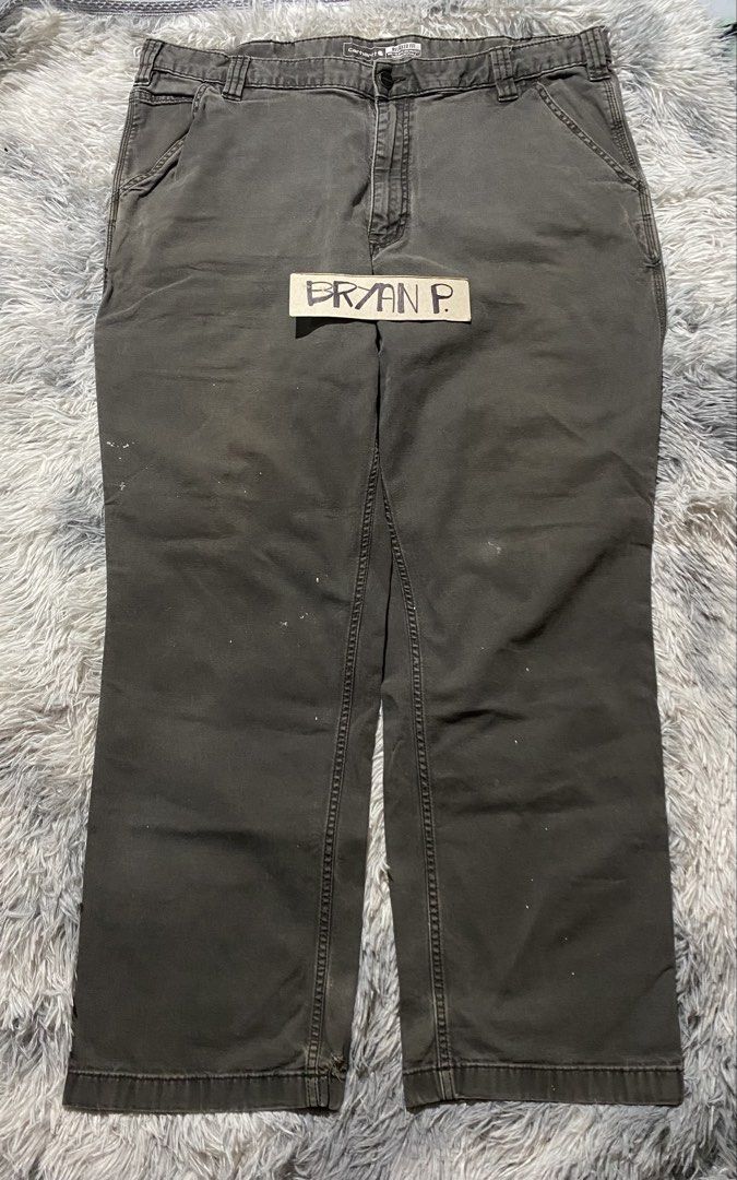 CARHARTT RELAXED FIT SIZE 40 (Category: Jeans) located in Cagayan de Oro. Submitted by thriftchubs (Listing ID 1461954904, Image 2). Description: 40 on tag Good condi Authentic Work wear condi but good for drip Photo may vary due to lighting +SF.