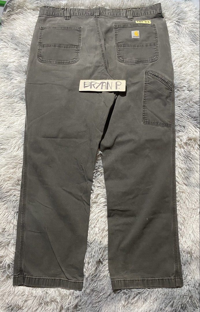 CARHARTT RELAXED FIT SIZE 40 (Category: Jeans) located in Cagayan de Oro. Submitted by thriftchubs (Listing ID 1461954904, Image 1). Description: 40 on tag Good condi Authentic Work wear condi but good for drip Photo may vary due to lighting +SF.