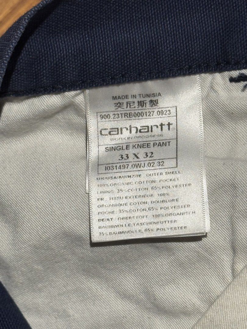 Carhartt Single Knee Pant Navy (Category: Jeans) located in Manila. Submitted by samyosunrise4yf (Listing ID 1461871037, Image 3). Description: - Bought in eu - Worn 3x.