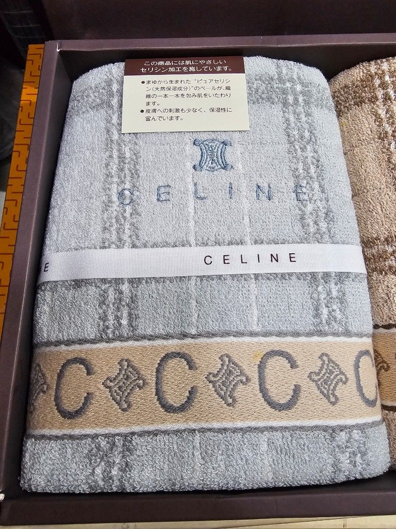 SALE❗CELINE Long Towel - 2 pcs (Category: Bedding & Towels) located in Quezon City. Submitted by senyoramaria (Listing ID 1461916519, Image 3). Description: CELINE Long Towel 2 pcs 13.5 x 30 inches Php1300❗.