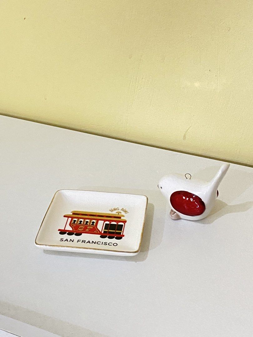 CERAMIC BUNDLE (tiny collective plate and ornament without string) (Category: Other Home Decor) located in Dasmarinas. Submitted by hannah.oakph (Listing ID 1461826869, Image 3). Description: .