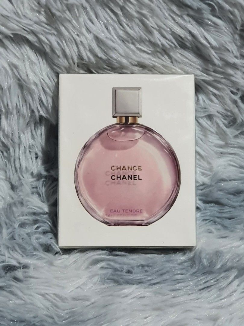 Chanel Chance Eau Tendre Perfume (Category: Fragrance & Deodorants) located in Taguig. Submitted by chloe_clothingco. (Listing ID 1461842960, Image 1). Description: Chanel Chance Eau Tendre perfume - Comes in original packaging - Lovely floral scent - Versatile for everyday or special occasions - Popular and sought-after fragrance TESTER| DEMO BOX PERFUME SAME SCENT AS THE RETAIL VERSION SOLD FROM IN STORES. DISCLAIMER: CHLOE_Clothingco is not as