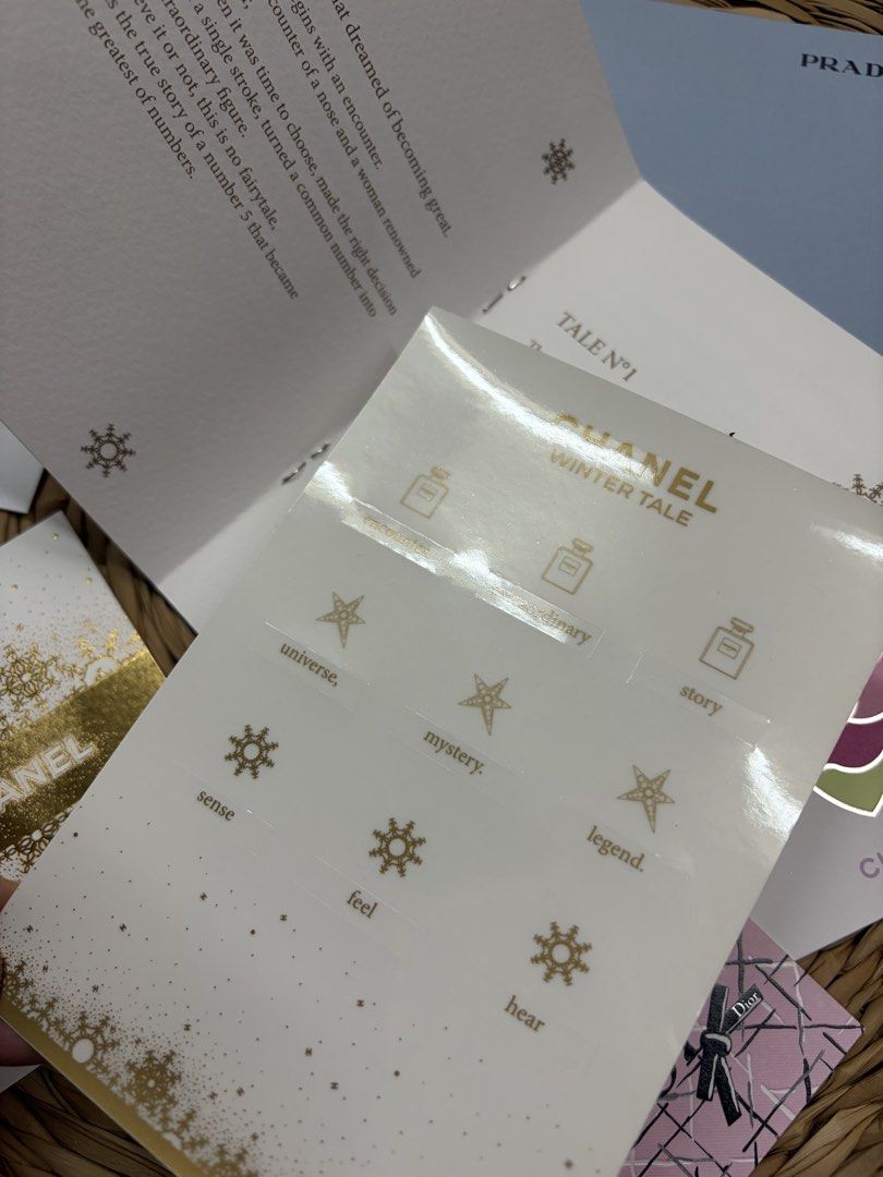 Chanel Dior Prada cards (Category: Luxury Accessories) located in Manila. Submitted by thebookclubz (Listing ID 1461927111, Image 3). Description: .
