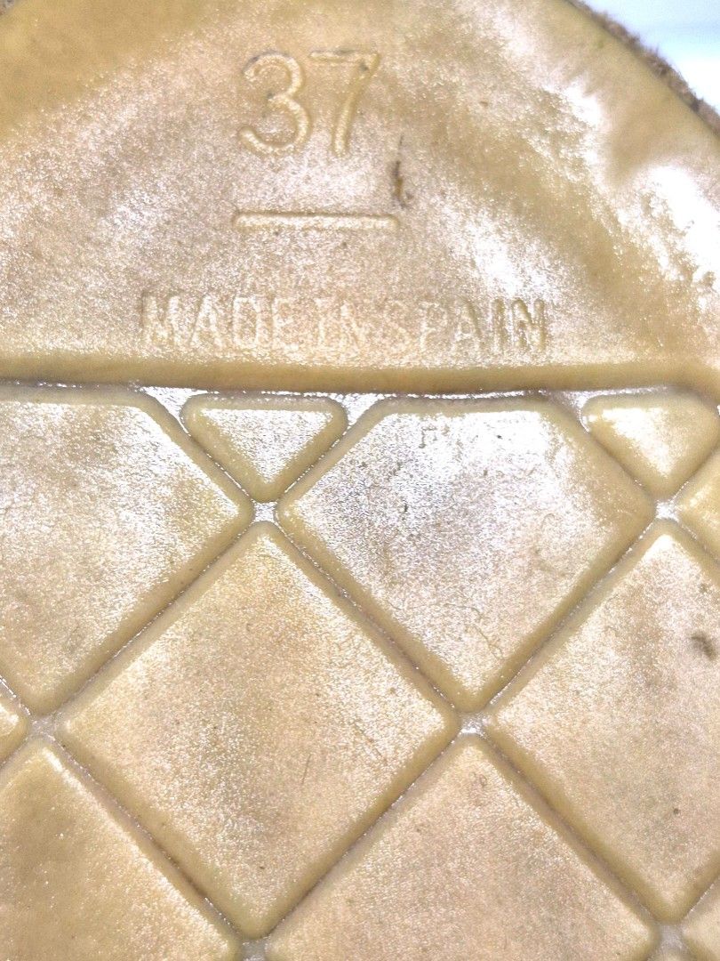 Chanel Tweed Espadrilles Flats Size 37 (Category: Flats & Sandals) located in Antipolo. Submitted by saribymonica (Listing ID 1461806787, Image 2). Description: - Brand: Chanel Dupe - Style: Espadrilles - Tweed - Minor signs of usage /creases - Color: Beige and Black - Features: Classic CC logo on front, jute sole - Origin: Made in Spain - Size: 37 - Comfort: Super comfy - Style: Stylish, great for casual wear.