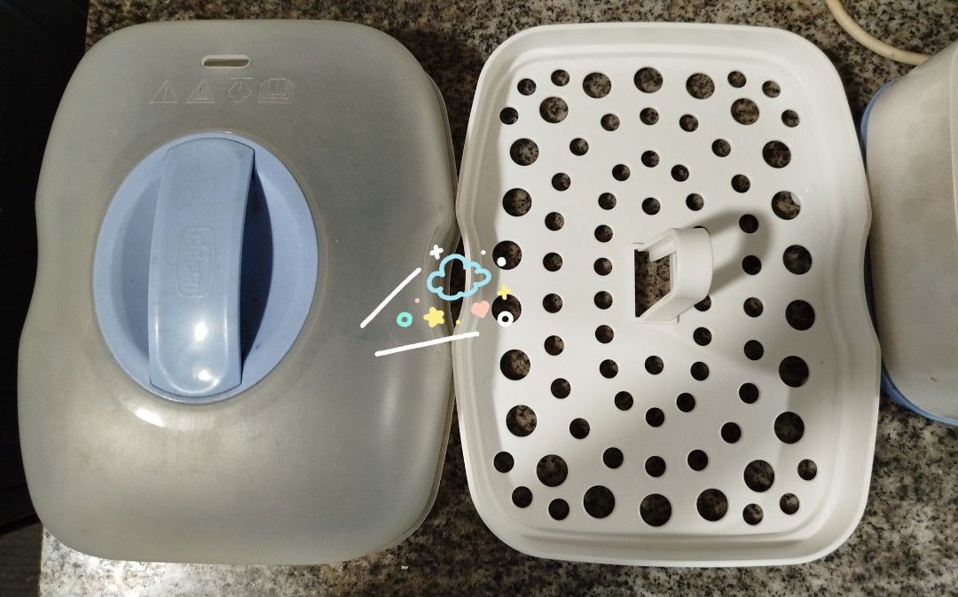 Chicco Compact Eco Bottle Sterilizer with Tongs (Category: Breastfeeding & Bottle Feeding) located in Marikina City. Submitted by shoptrevandtim (Listing ID 1461941754, Image 2). Description: - Chicco Bottle Sterilizer - Compact and eco-friendly design - Ensures baby bottles are clean and hygienic - Includes tongs for safe handling - Easy to use and store - Ideal for busy parents - Selling as no longer needed.