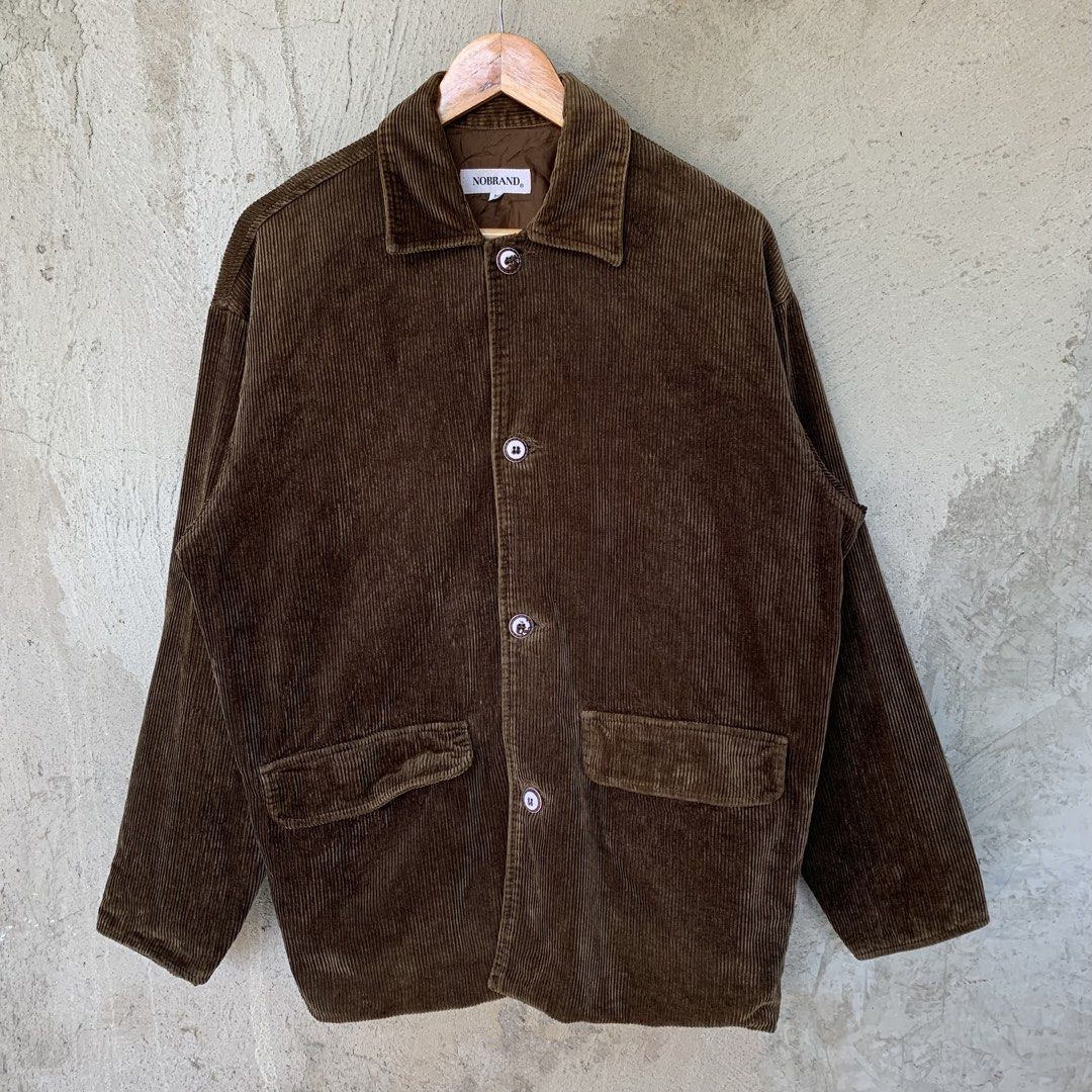 Vtg NO BRAND Corduroy Chore Jacket (Category: Coats, Jackets and Outerwear) located in Sindangan. Submitted by holy_thrift (Listing ID 1461809443, Image 1). Description: - Vtg NO BRAND Corduroy Chore Jacket - width / 23 - sleeve length / up to 22 - length / 29 - no issue / - free shipping .