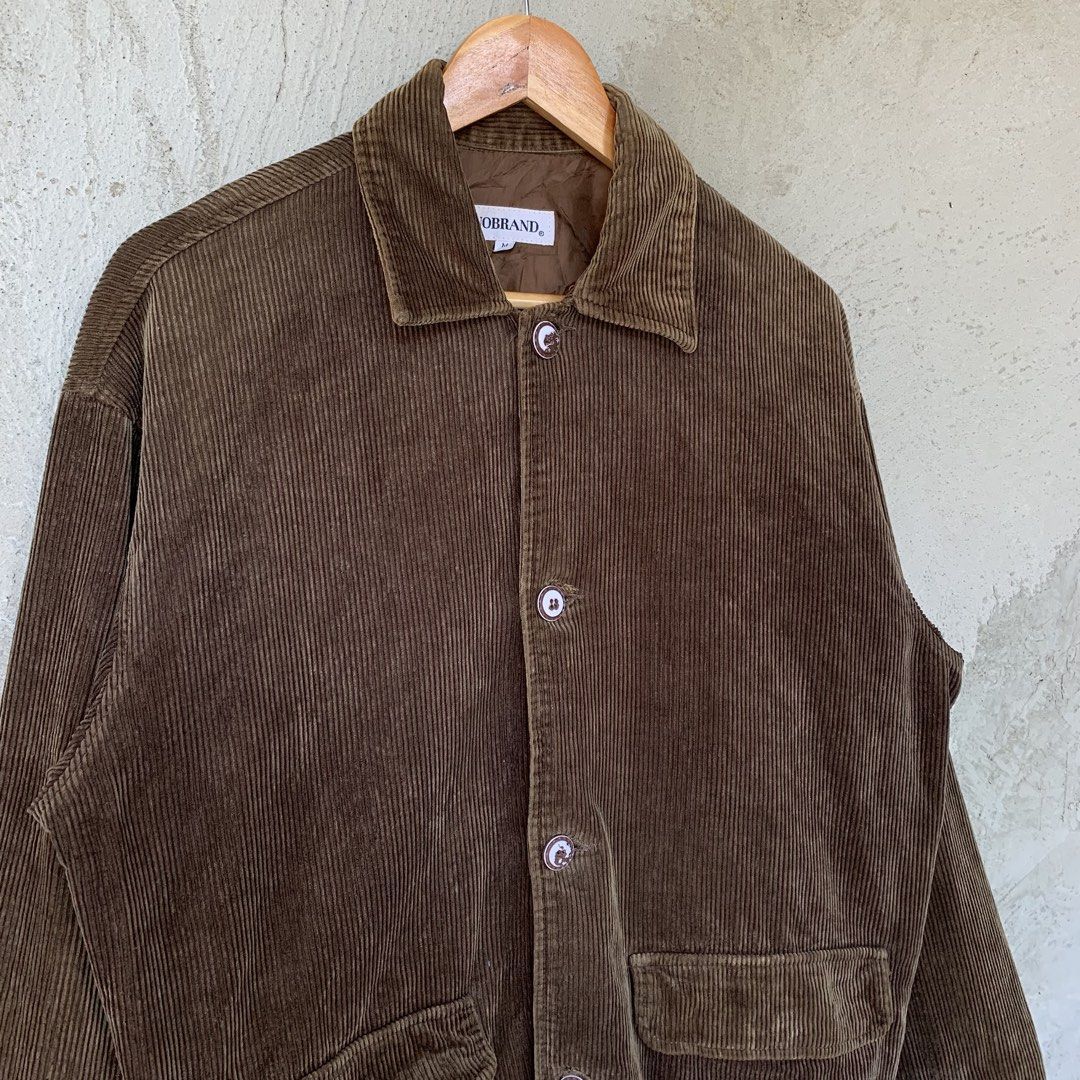Vtg NO BRAND Corduroy Chore Jacket (Category: Coats, Jackets and Outerwear) located in Sindangan. Submitted by holy_thrift (Listing ID 1461809443, Image 2). Description: - Vtg NO BRAND Corduroy Chore Jacket - width / 23 - sleeve length / up to 22 - length / 29 - no issue / - free shipping .