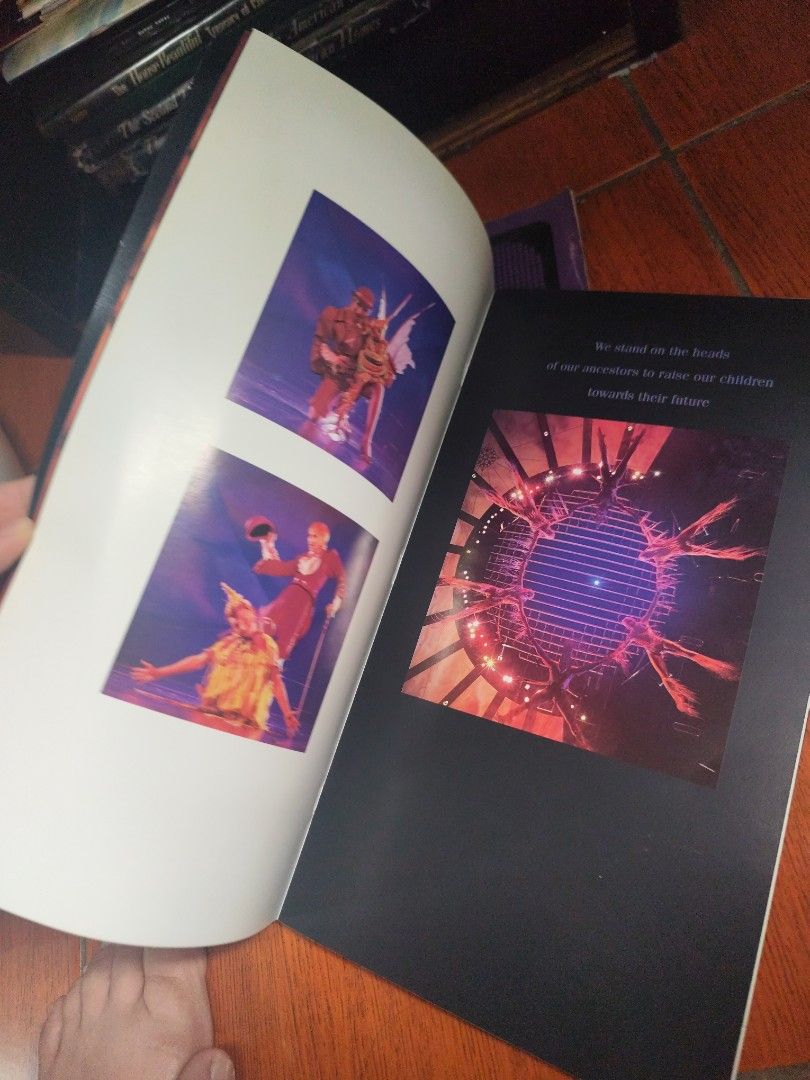 Cirque du Soleil Mystère Souvenir Program (Category: Events Tickets) located in Manila. Submitted by silentstar-0f4b (Listing ID 1461868023, Image 3). Description: - Souvenir program for Cirque du Soleil's Mystère show. - Filled with amazing photos from the performance. - Ideal for fans of Mystère or Cirque du Soleil collectors. - A wonderful keepsake from the Las Vegas show..