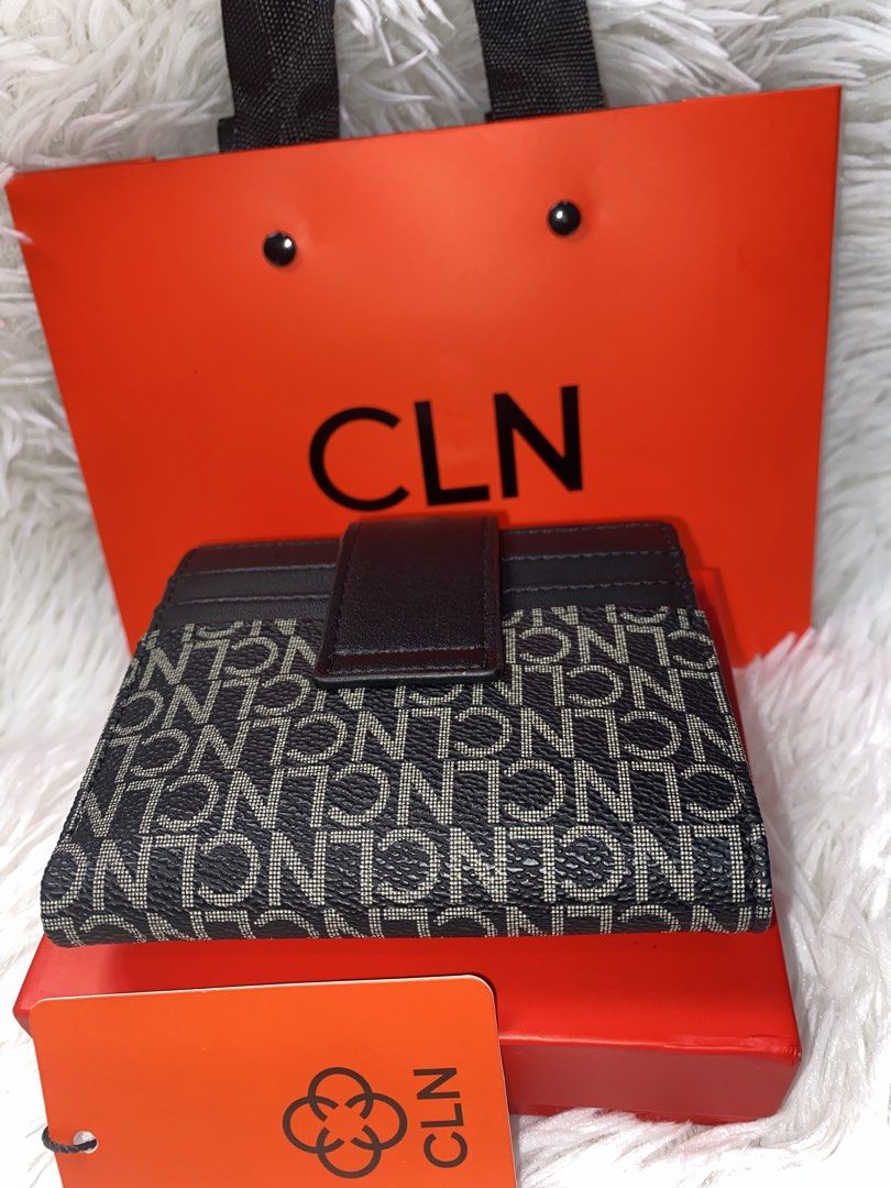 CLN Kayzie Flap Wallet (Category: Wallets & Card holders) located in General Trias. Submitted by aandrcollections (Listing ID 1461547336, Image 2). Description: Description: -Flap mini wallet with multiple card slots (12) and bill compartment -Snap-button closure -With gift box -Special red paper bag and cloth pouch 100% authentic .