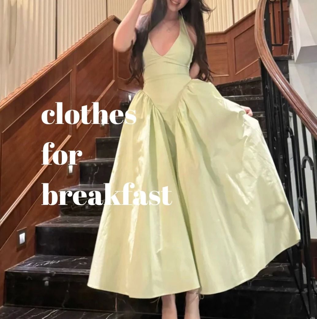 Clothes for Breakfast Laura dress (Category: Dresses) located in Mandaluyong City. Submitted by sammybee_ (Listing ID 1461985653, Image 1). Description: never used but no tag already. tried it on but didnt fit me SMALL to MEDIUM.